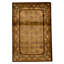 Wool Oriental Area Rug in Brown