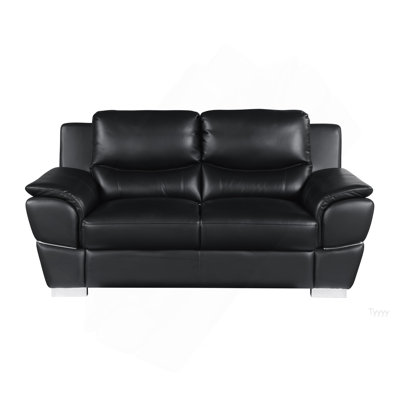 Genuine Leather Loveseat