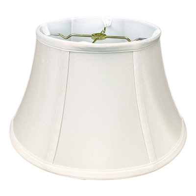 Abat-jour de lampe Royal Designs, Inc. BSO-711-17WH, forme cloche basse, 11 x 17 x 10 cm, blanc