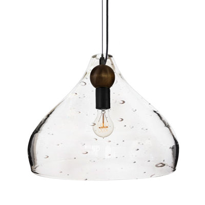 Luminaire suspendu simple à 1 lumière Ombre