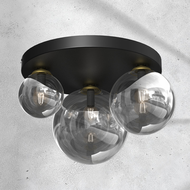 Reflex Glass Flush Mount