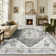 Oriental Inspired Vintage Machine Washable Area Rug with Non-Slip Backing for  High Traffic Area, Living Room, Bed Room, Kitchen, Hallway, Entryway Rug