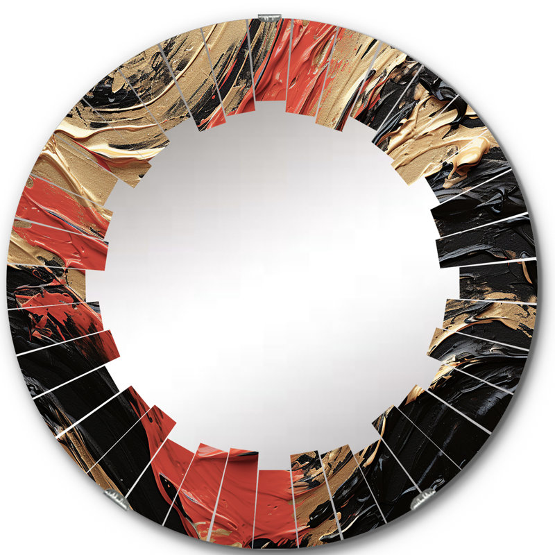 Miroir mural Wierd, 24 po x 24 po