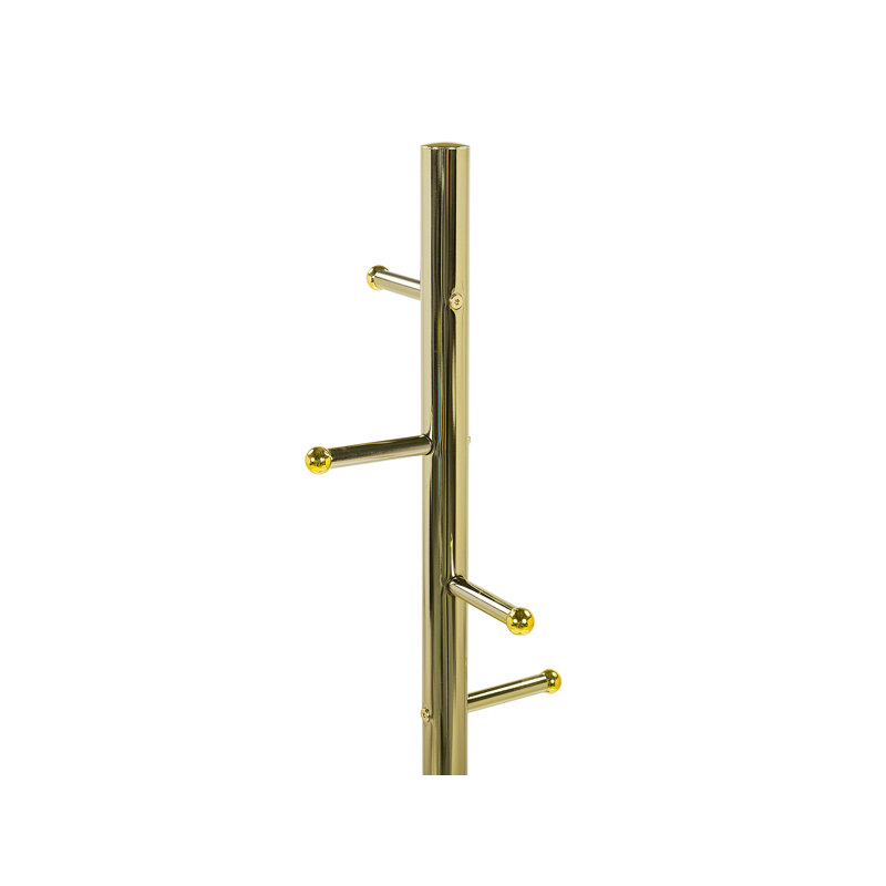Damir Stainless Steel Freestanding 8 - Hook Coat Stand