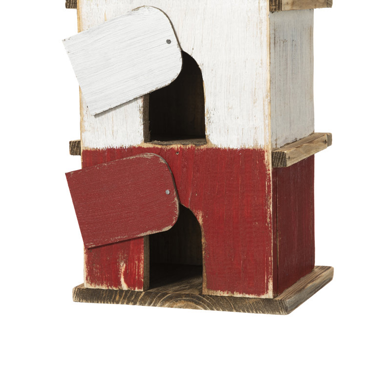 Jaquelyne 14 in x 7 in x 5 in Birdhouse