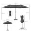 Sadie 270cm X 460cm Rectangular Cantilever Parasol-56618430