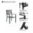 Leonard Outdoor Stacking Dining Armchair