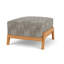 Alpine Rectangle Outdoor Teak Ottoman Patio Ottoman-350651354