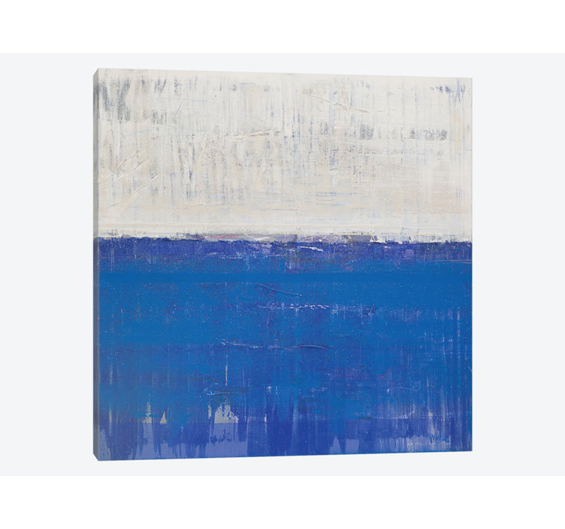 « scapes series : littoral », reproduction de peinture sur toile tendue, H 12 po x l 12 po x P 1,5 po