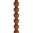 Solid Wood Traditional Floor Lamp With Beaded Column,  Include 3-color Bulb-334840661
