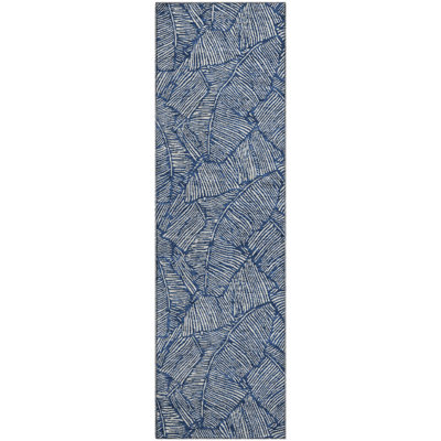 Premium Machine Washable Prisco Navy Rug