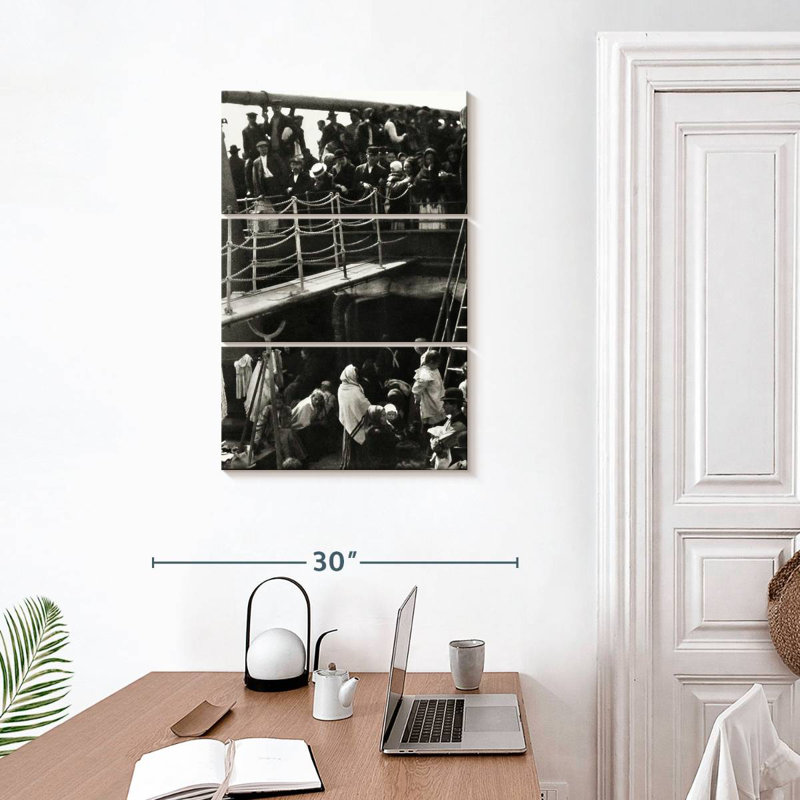 The Steerage 1907, H 32 po x l 20 po