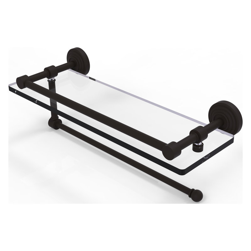 Beresford Bracket Shelf with Towel Bar, Oil Rubbed Bronze