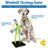 TRIXIE Windmill Strategy Game, Beginner Dog Puzzle Toy, Level 1 Activity, Treat Puzzle