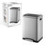 Black And Decker Stainless Steel Step On Recycling Bin - 40L