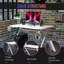 Bayron Metal Base Writing Desk-1052983760