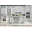 Tabouret de bar pivotant réglable moderne blanc-35291653