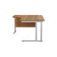 L-Shaped Metal Base Desk Shell-20428140-20428141-20428145