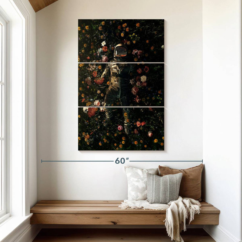 Oberle Garden Delights I, 50" H x 32" W