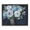 "Blue Mixed Bouquet", art mural encadré par Nan
