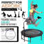 Trampoline portatif rond de 40 po avec guidon