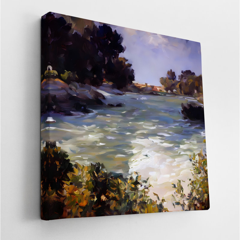 Along The River, 54" H x 54" W