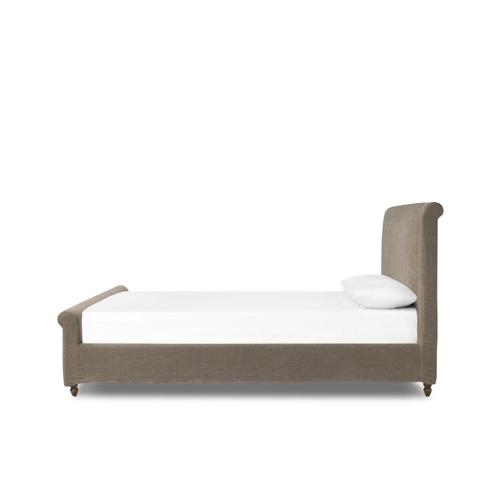 Dalia Bed, King, Brown