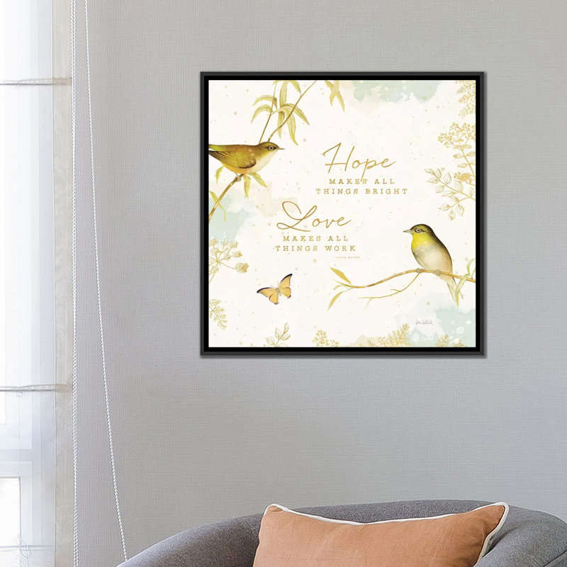 « nature of sagesse iv », impression sur toile, H 18 po x l 18 po x P 1,5 po, Toile avec cadre noir, Pas de tapis