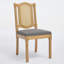Ensemble de 2 chaises d'appoint avec dossier en rotin-1297321622
