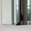 Armoire à pharmacie 15 po x 26 po avec miroir réglable et fixation murale en aluminium pour salle de bain