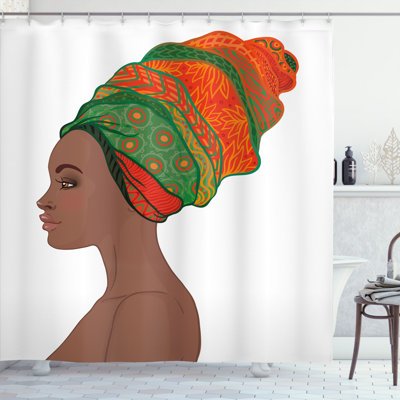 Shower Curtain with Hooks Included