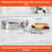 Imusa 1.5 Qt Stainless Steel Flan Mold