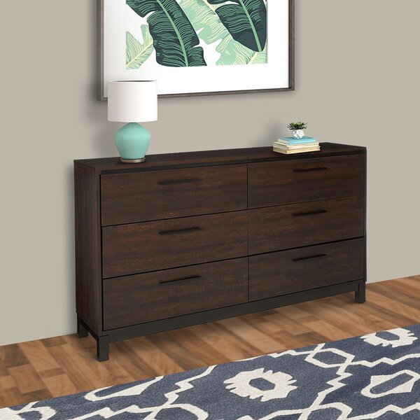 Orren Ellis Toxey 6 - Drawer Dresser & Reviews | Wayfair