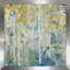 «Gilded Forest II», reproduction de peinture acrylique-31588548-31588786