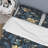 Enigmatic Nights Moody Patterns I Floral Duvet Cover-414774344