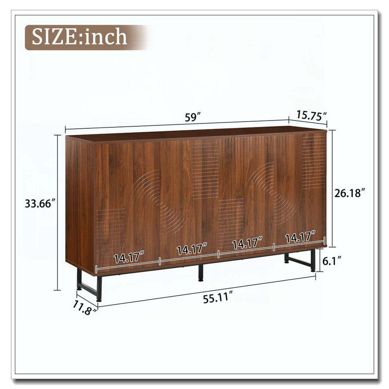 4-Door Cabinet