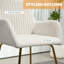 Modern Arm Chair Upholstered Accent Chair With Metal Base For Living Room-1589463788-1589463784