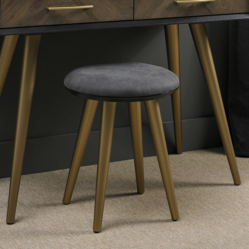 Quinnes Solid Wood Accent Stool