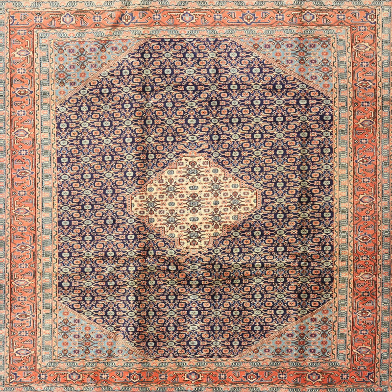 Oriental Indoor Rug, Square 6'