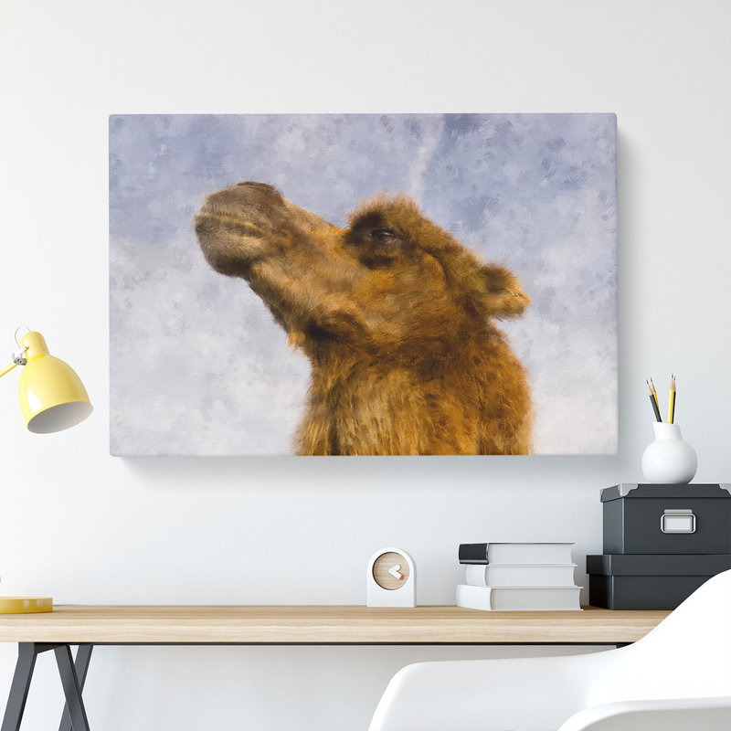 Camel - Wrapped Canvas, 40cm H x 60cm W x 3cm D
