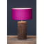 Lampe de table brune 20 po Mercuri-871655194