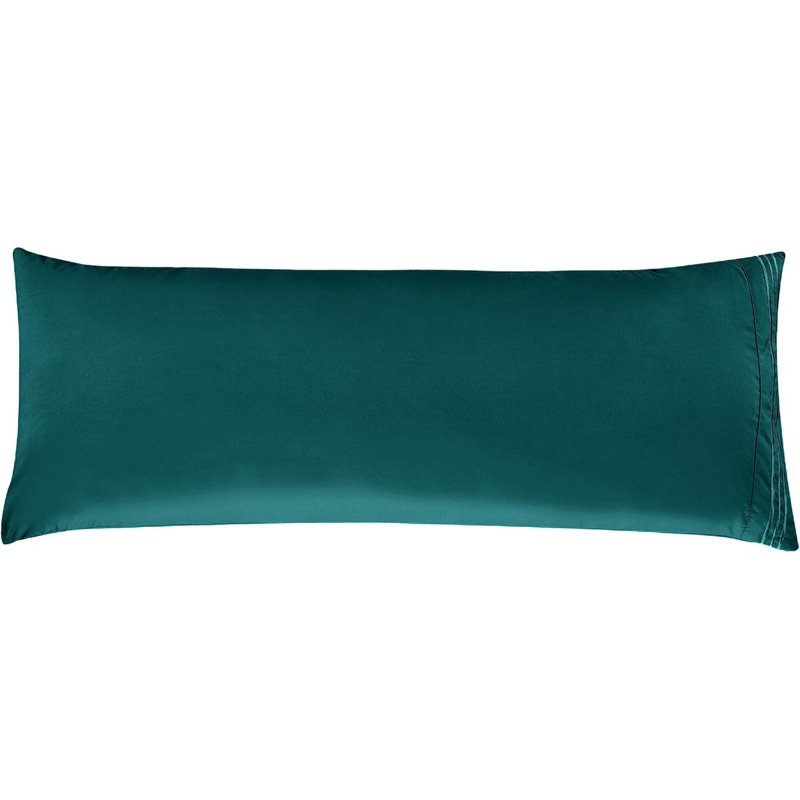 Elegant Comfort Solid Pillowcases 1500 Premium Hotel Quality Microfiber, Marine