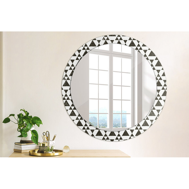 Huldar Glass Flat Wall Mirror