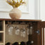Buffet avec porte-verres et porte-bouteilles-367009571