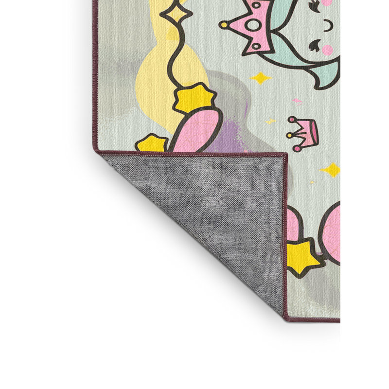 Tapis fantaisie lavable Gemma, Rectangulaire 2 pi x 3 pi