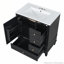 Meuble-lavabo 30 po avec lavabo, trois tiroirs, porte à fermeture en douceur-946272889