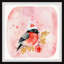 «Santa Bird», reproduction encadrée-1994132811