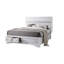 Lit de rangement traditionnel traditionnel en bois blanc avec tiroirs intégrés pour le rangement des couvertures et des oreillers, glissières de tiroir à roulement, élégance de chambre à coucher