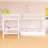 Wood Frame Twin Over Twin Size L-Shaped Bunk Bed With Drawers-1500252889