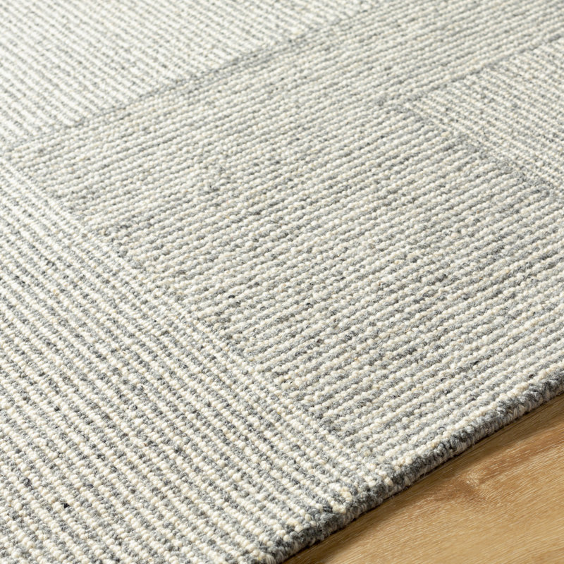 Tapis rectangulaire en laine Elmina, Rectangle 8 pi x 10 pi